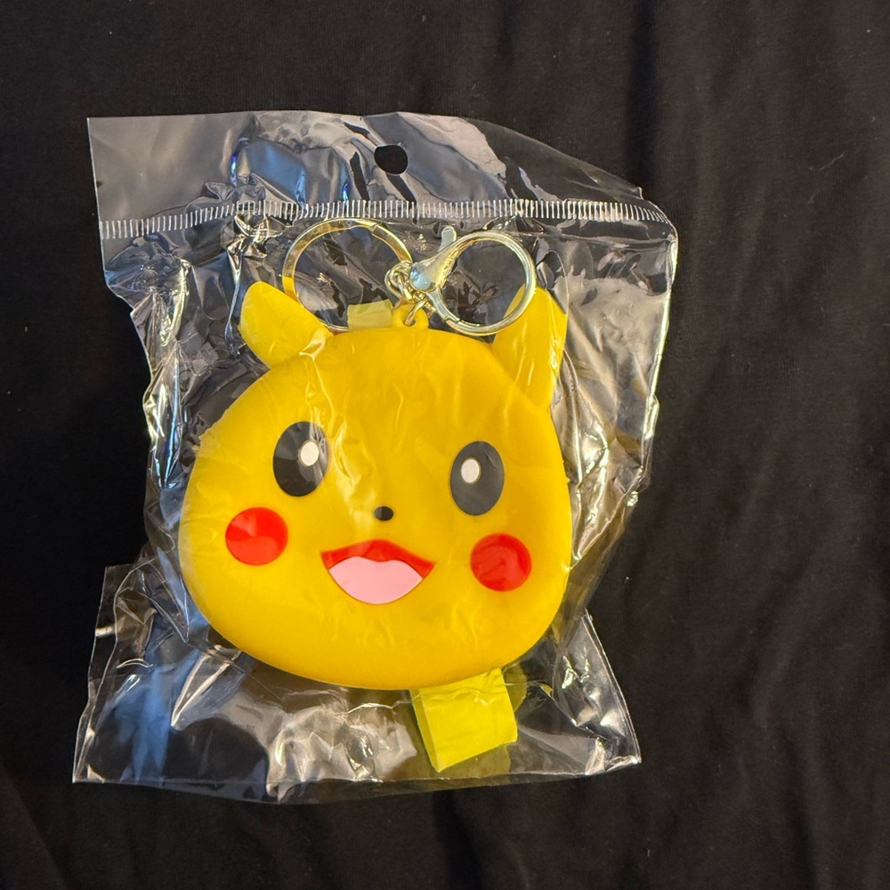 Pokemon Yellow Pikachu Keychain